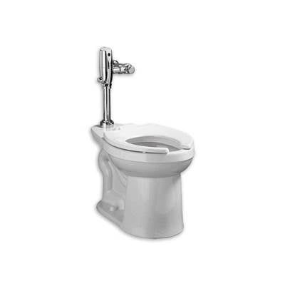 American Standard 3641001.020- Right Width 1.28 €“ 1.6 Gpf (4.8 €“ 6.0 Lpf) Chair Height Top Spud Elongated Bowl With Seat
