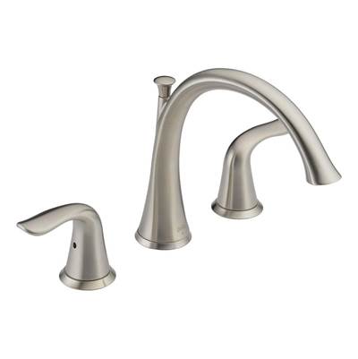 Delta T2738-SS- Delta Lahara 2H Roman Tub Faucet Trim | FaucetExpress.ca