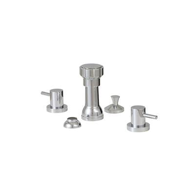 Aquabrass - X7526 Xround 4 Hole Bidet Faucet
