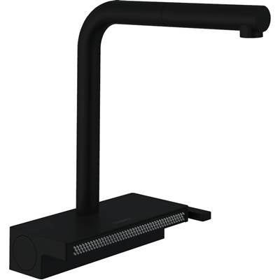 Hansgrohe 73836671- Select Pull-Out Kitchen Faucet With Satinflow Spray - FaucetExpress.ca