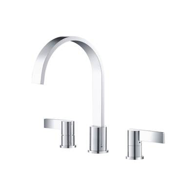Isenberg 145.2410CP- 3 Hole Deck Mount Roman Tub Faucet | FaucetExpress.ca