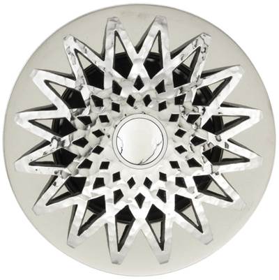 Linkasink D015 - Star Grid Strainer with White Stone Screw