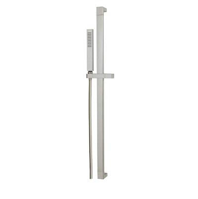 Aquabrass - 12794 Complete Square Shower Rail - 1 Function