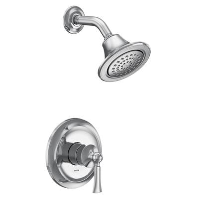 Moen UT24502EP- Wynford M-Core 2-Series Eco Performance 1-Handle Shower Trim Kit In Chrome (Valve Sold Separately)