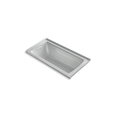 Kohler 1946-LW-95- Archer® 60'' x 30'' alcove bath with Bask(R) heated surface, integral flange and left-hand drain | FaucetExpress.ca