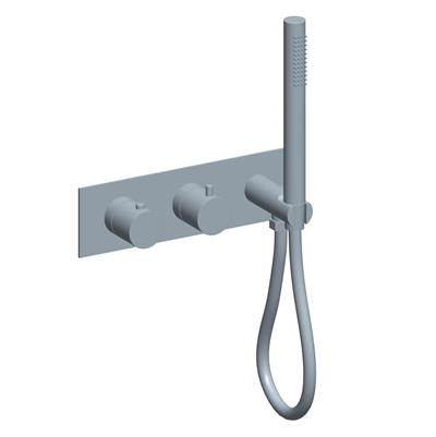 Aqualem HW2602.TR-ABM- 3/4'' 2-Way Thermostatic Valve Trim (Shared Port / Rough-In Req: HW2600.RI) - FaucetExpress.ca