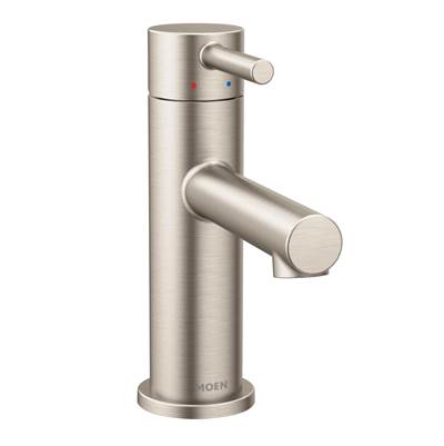 Moen 6190BN- Align Single Hole 1-Handle Bathroom Faucet in Brushed Nickel
