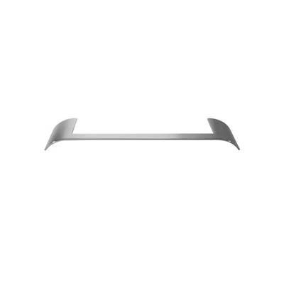 Laloo R3018 PN- Radius Single Towel Bar - Medium - Polished Nickel | FaucetExpress.ca