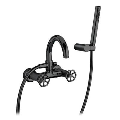 Ca'bano CA61332275- Wall mount tub filler with hand spray