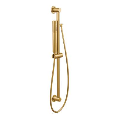 Moen 3887EPBG- Eco 1-Spray Handshower with Slide Bar in Brushed Gold