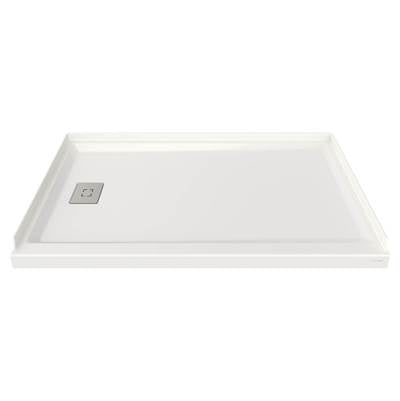 American Standard A8003L-LHO.020- Studio 60 X 36-Inch Single Threshold Shower Base With Left-Hand Outlet