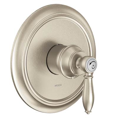 Moen UTS23210BN- Weymouth M-Core 2-Series 1-Handle Shower Trim Kit In Brushed Nickel (Valve Sold Separately)