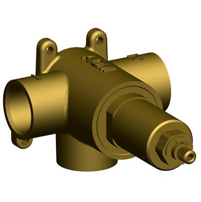 Aqualem DV3200.RI- 3/4'' 2-Way Diverter Rough-In Valve - FaucetExpress.ca