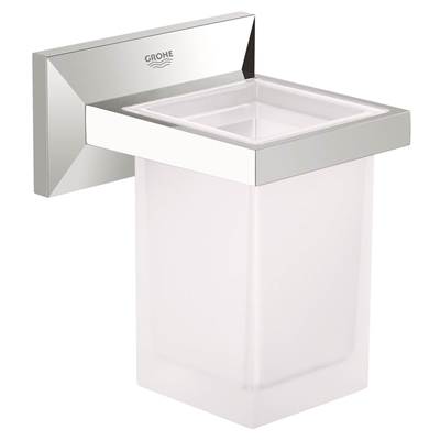 Grohe 40493000- Allure Brilliant Tumbler including holder | FaucetExpress.ca