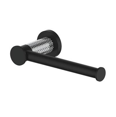 Vogt BA.0208.CB- Drava Toilet Paper Holder Chrome Matte Black