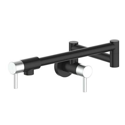 Vogt KF.DN.1200.CB- Dornbirn Pot Filler Chrome Matte Black