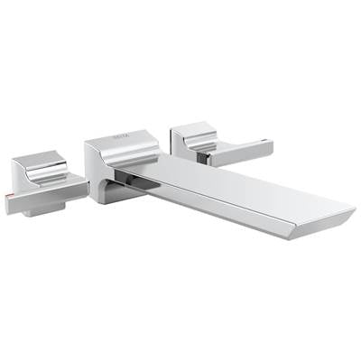 Delta T5799-WL- Two Handle Wall Mounted Tub Filler | FaucetExpress.ca