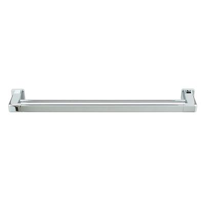 Laloo J1830D C- Jazz Extended Double Towel Bar - Chrome | FaucetExpress.ca