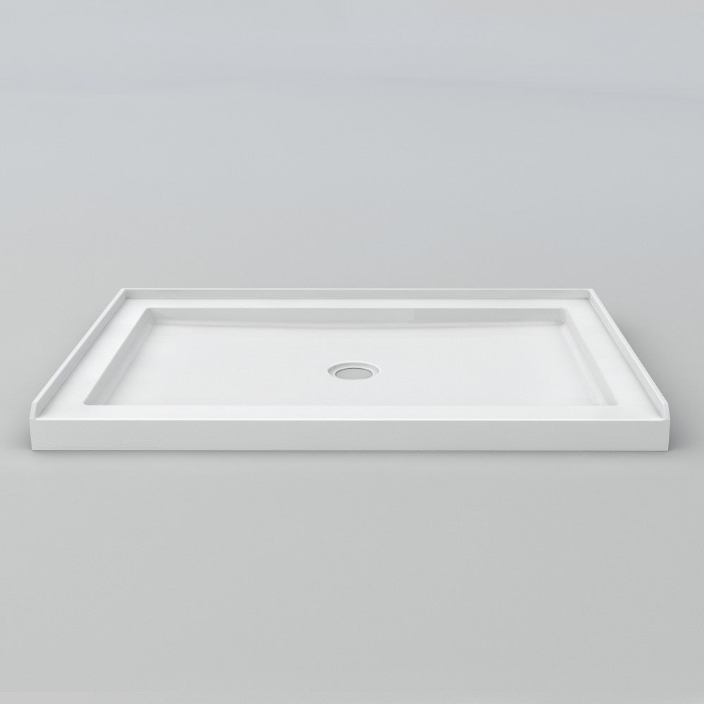 Acritec 63085 - Low Profile, Single Threshold Shower Base (34X36) - FaucetExpress.ca