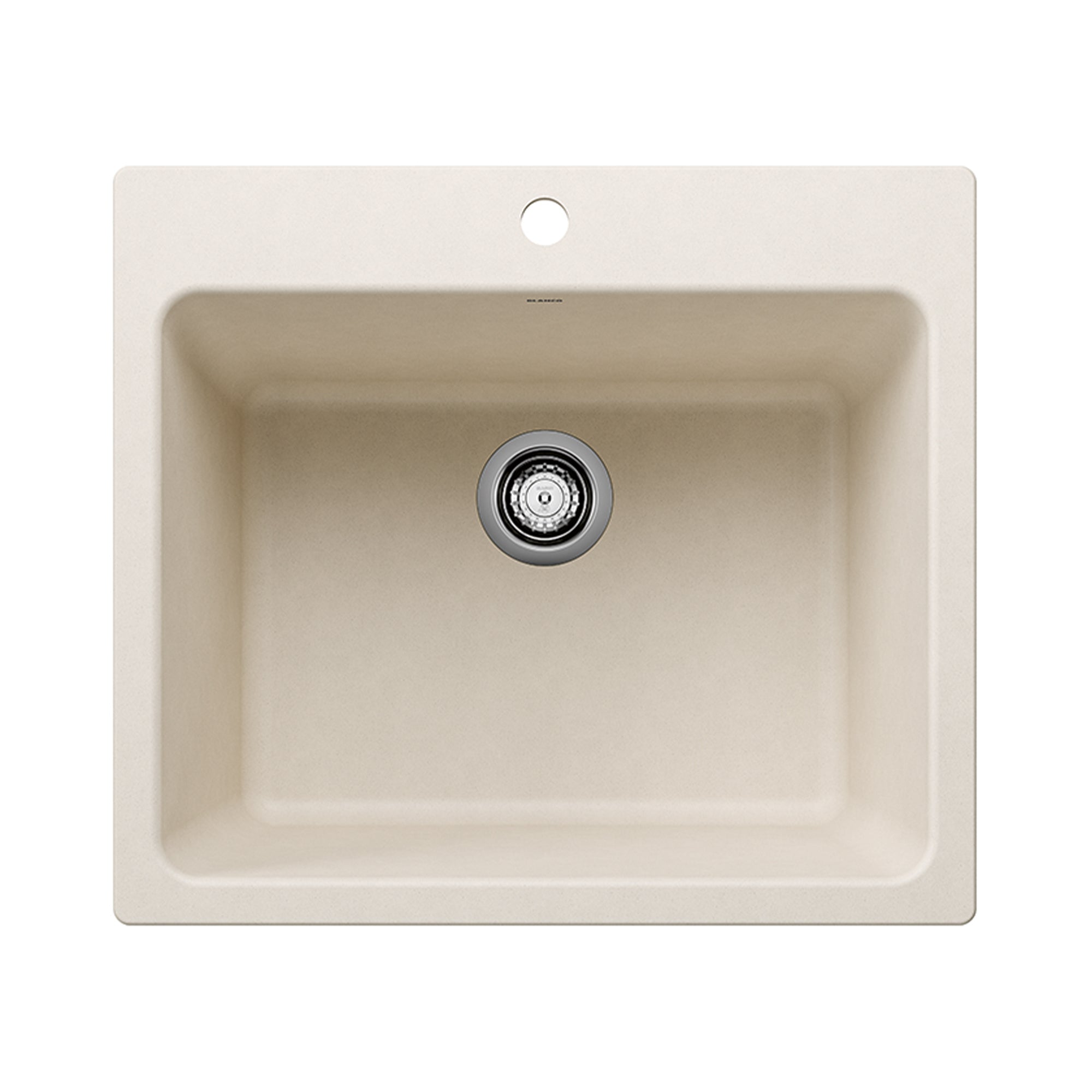 Blanco 402874- LIVEN Single Bowl Undermount or Drop-in Laundry Sink  SILGRANIT Soft White