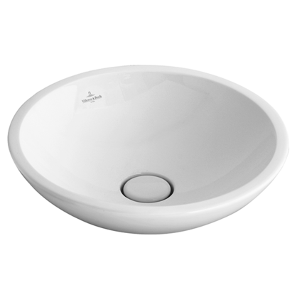 Villeroy & Boch 51440U01- Loop & Friends Surface Mounted Wash Basin (Round) | FaucetExpress.ca