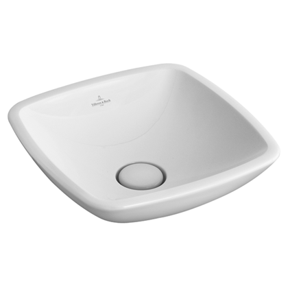 Villeroy & Boch 51490U01- Loop & Friends Surface Mounted Washbasin (Square) | FaucetExpress.ca