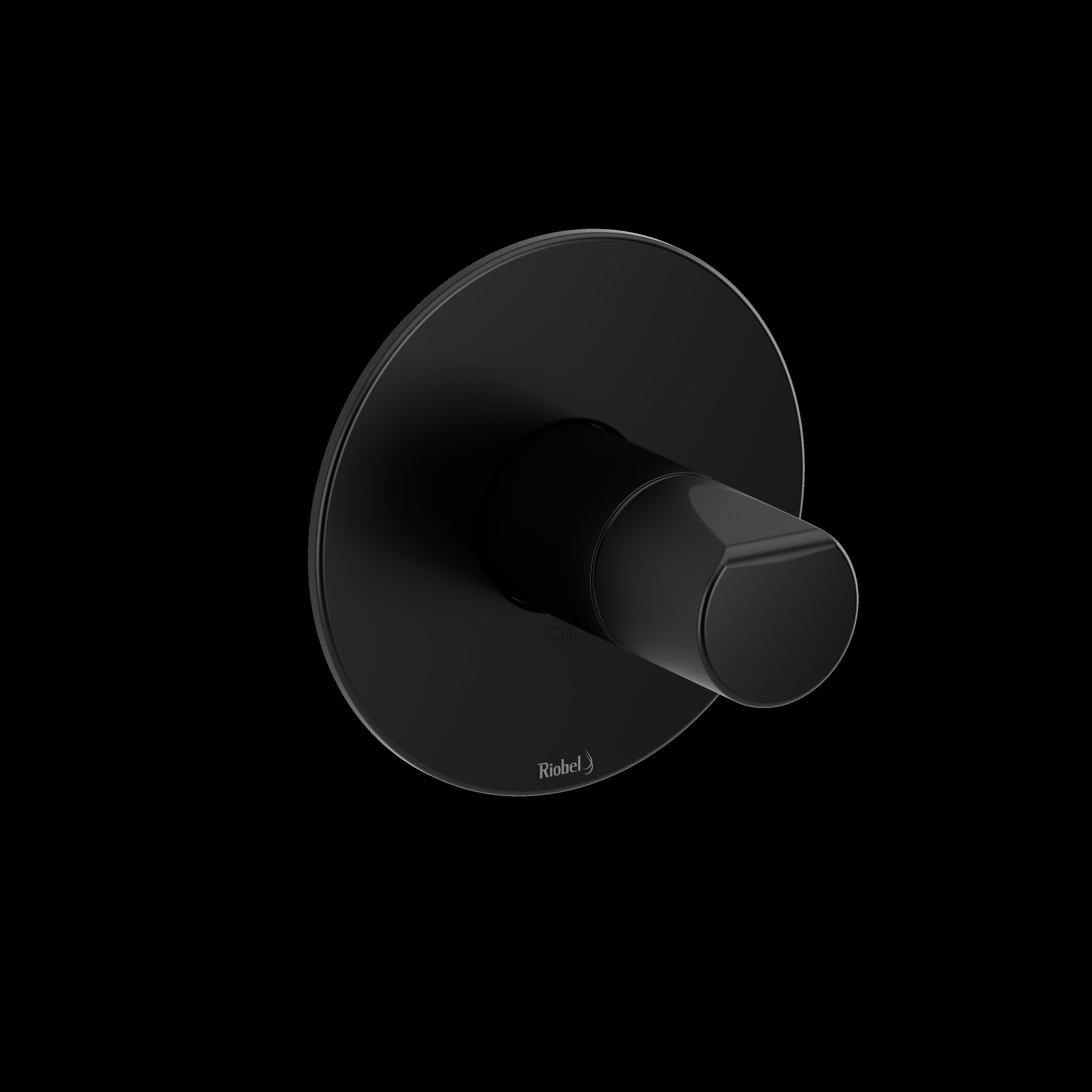 Riobel TPB51BK- Type P (pressure balance) valve trim