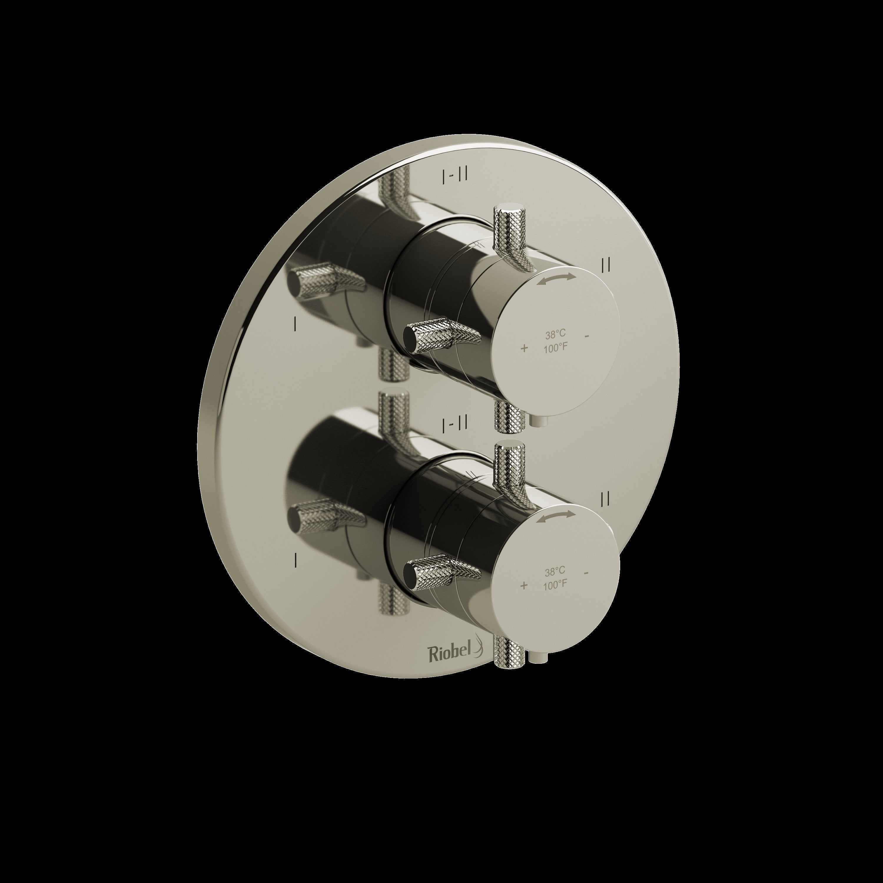 Riobel TRUTM46+KNPN- 4-way Type T/P (thermostatic/pressure balance) coaxial valve trim