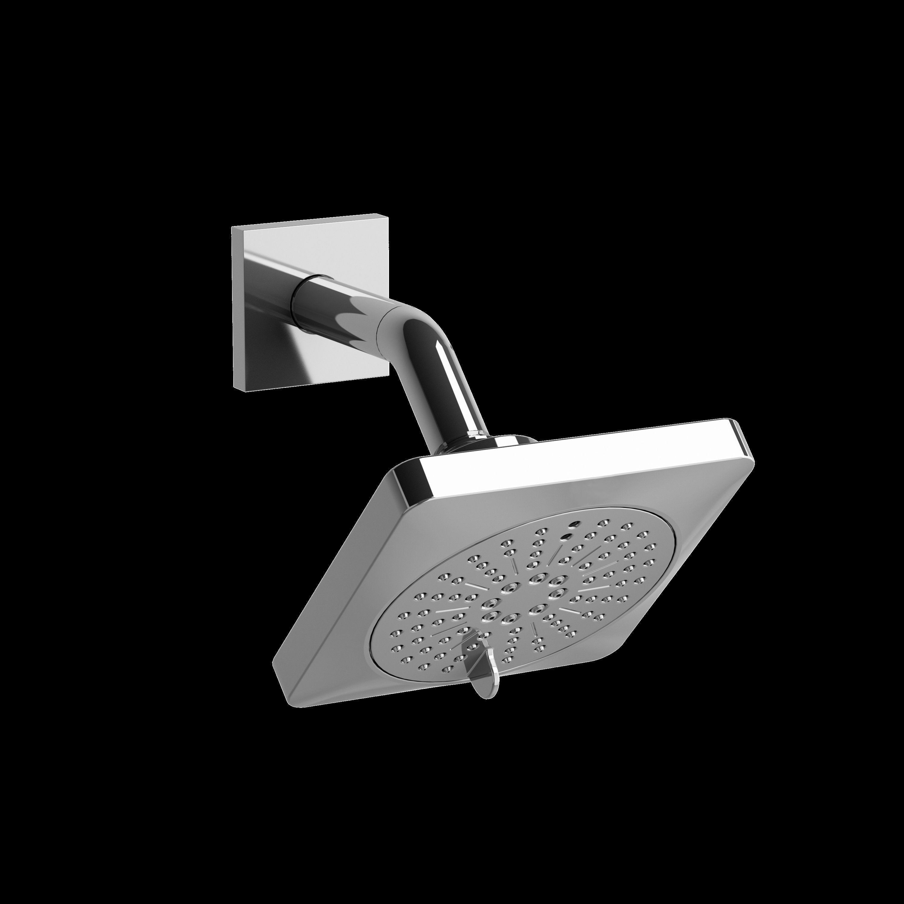 Riobel Pro P343C- 2-jet shower head with arm - FaucetExpress.ca