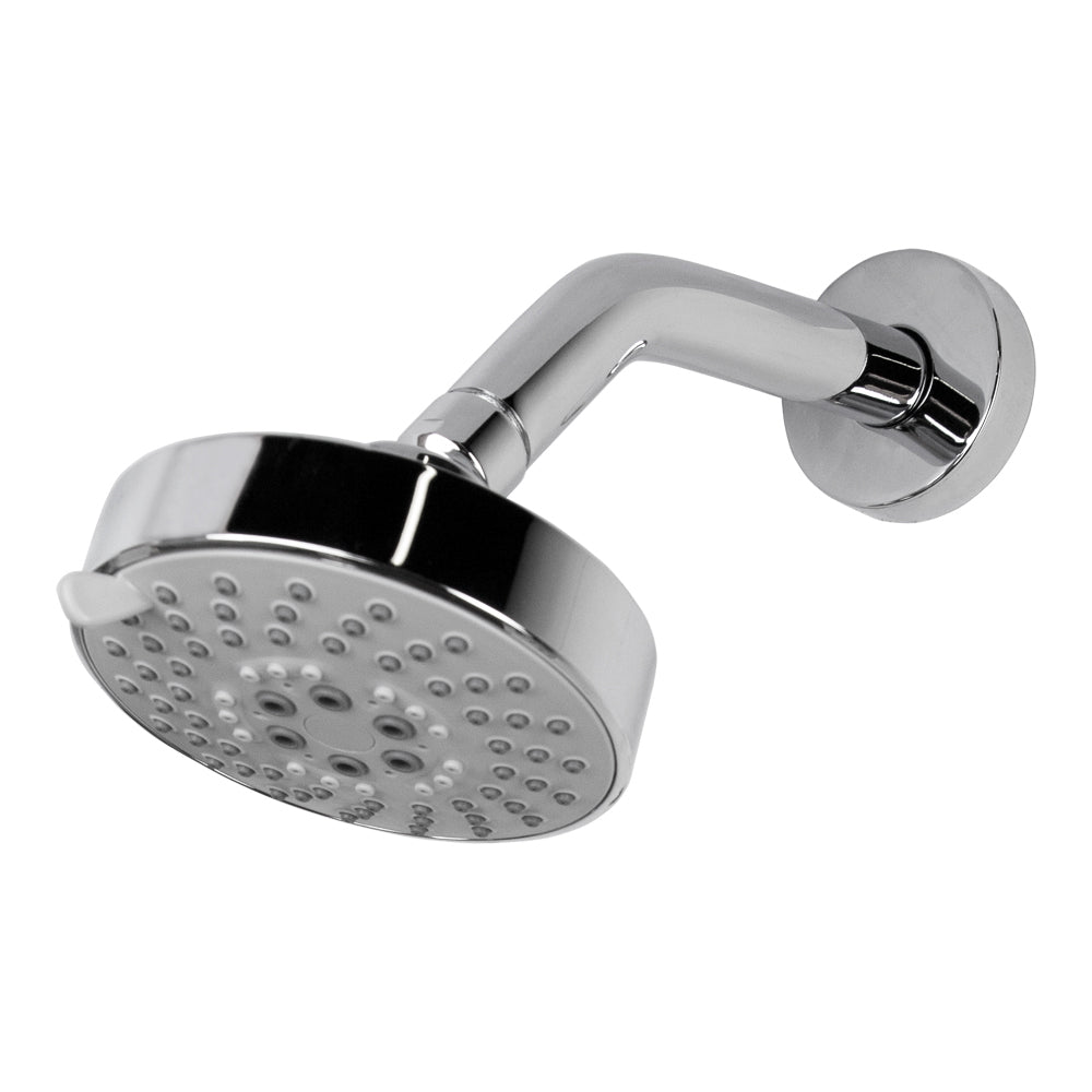 Lacava - Wall-Mount Tilting Round Shower Head, Five Jets. Arm And Flange Sold Separately
