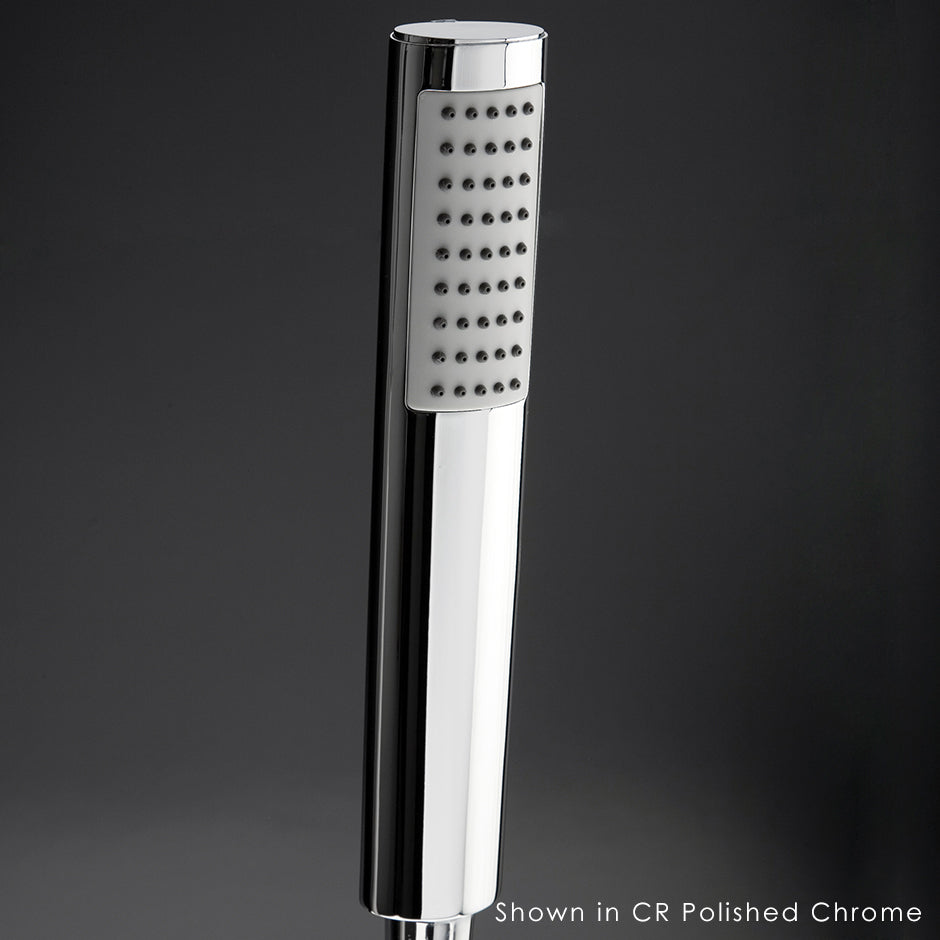 Lacava 0661-CR - Hand-Held Oval Shower Head 59" Flexible Hose, Rain Jet.