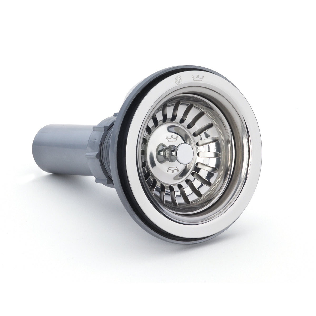 Kindred 1135-CS- Kindred Stainless Strainer Assembly in Clam Shell Packaging - FaucetExpress.ca