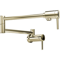 Delta 1165LF-PN - Contemporaray-Wall-Mounted Pot Filler