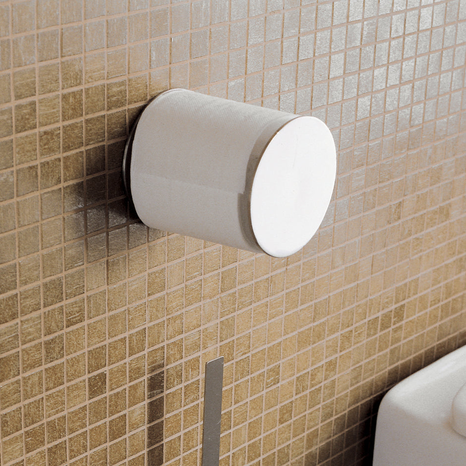 Lacava - Wall-Mount Toilet Paper Holder Made Of Chrome Plated Brass. Diam: 4", D: 4 3/4".