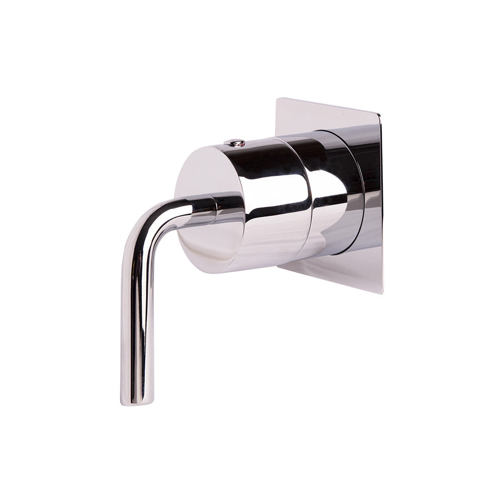 Lacava - Trim Only - 2-Way Diverter, Flow Rate 10 Gpm (43.5 Psi), Round Backplate