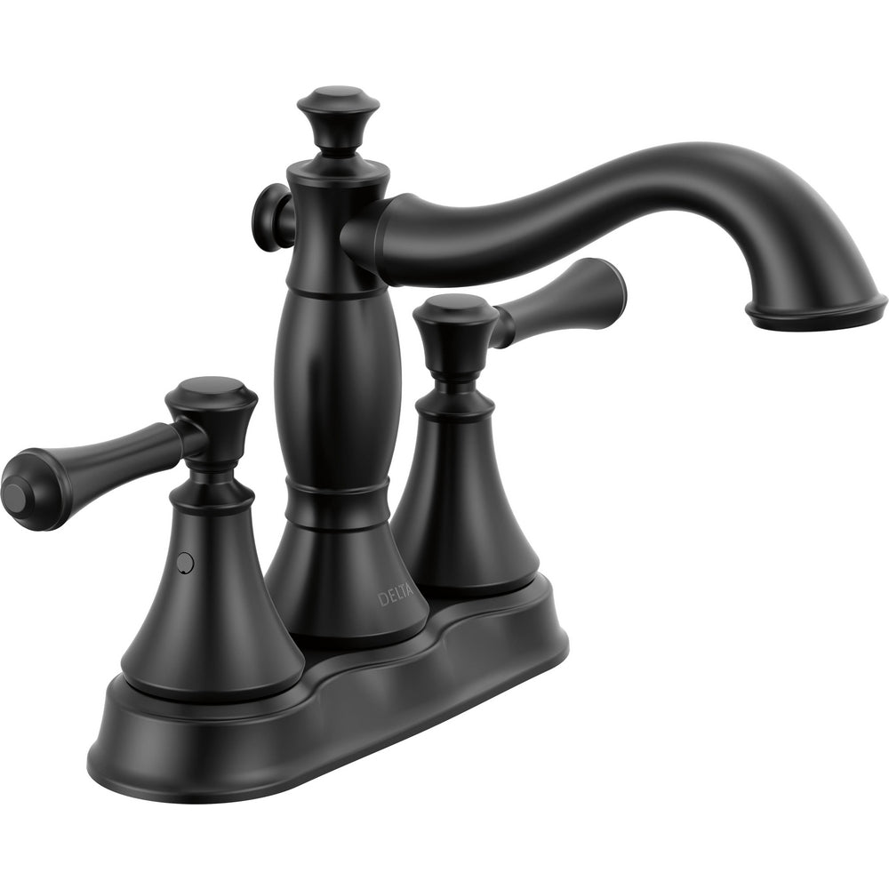 Delta 2597LF-BLMPU - Two Handle Centerset Lavatory W/ Metal Pop-Up