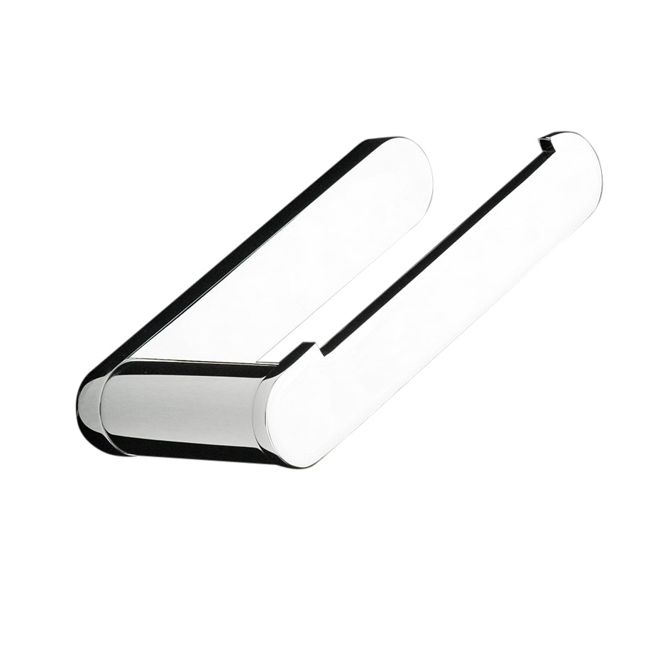 Lacava 2808-CR - Wall-Mount Toilet Paper Holder Made Of Chrome Plated Brass.