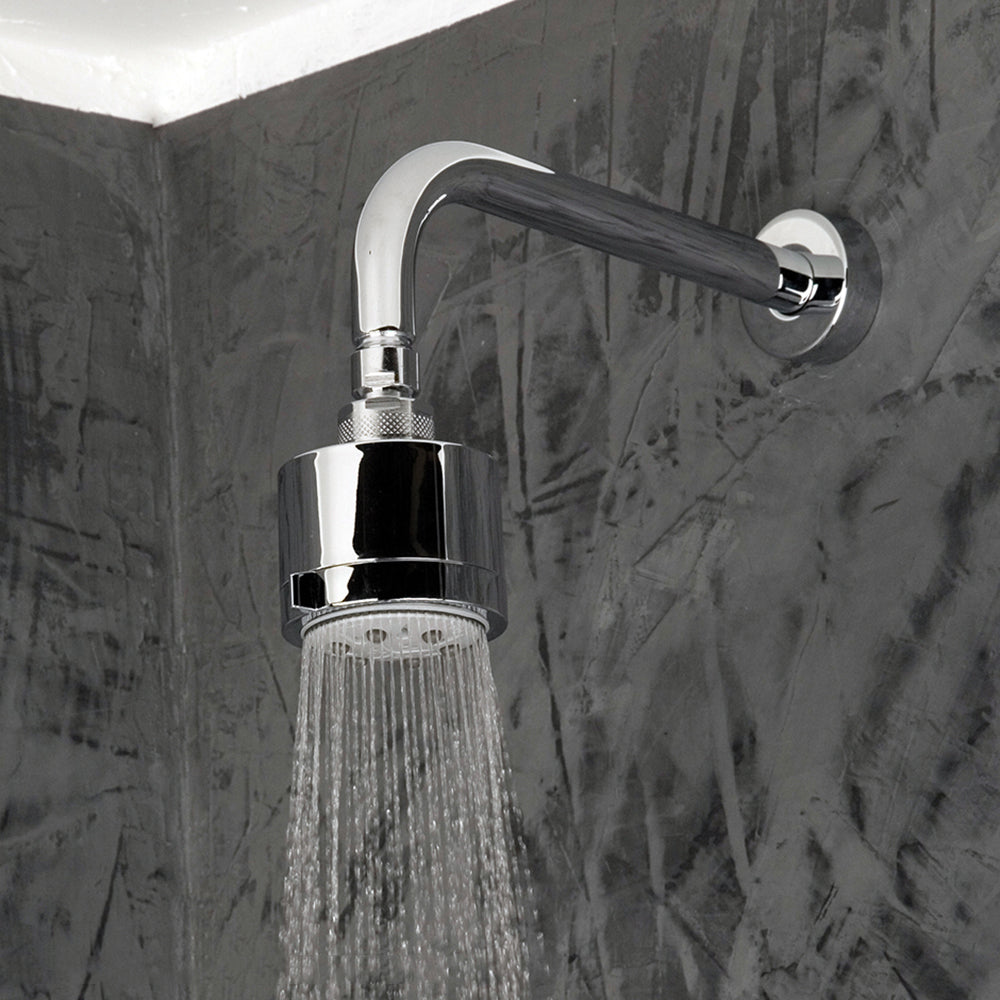 Lacava 292-CR - Wall-Mount Tilting Round Shower Head, Five Jets. Arm And Flange Sold Separately