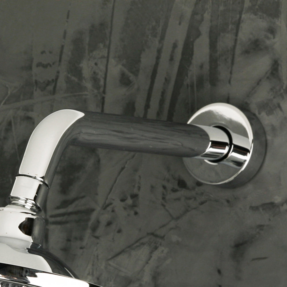 Lacava - Wall-Mount Round Shower Arm With Flange.D: 6” H: 2 1/4”