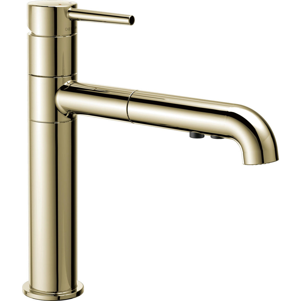Delta 4159-PN-DST - Trinsic-Pullout Kitchen Faucet