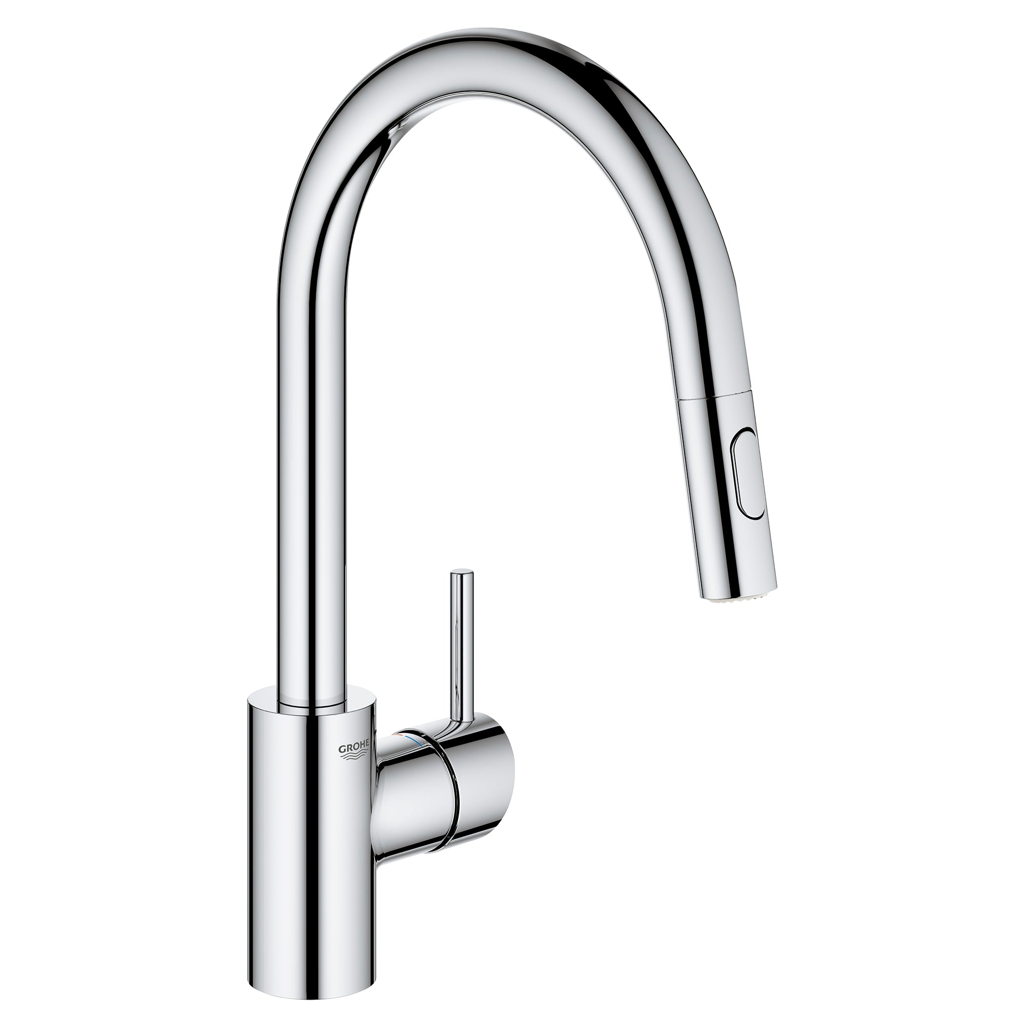Grohe 3134910E- Single Handle Pull Down Kitchen Faucet Dual Spray (1.5 GPM)
