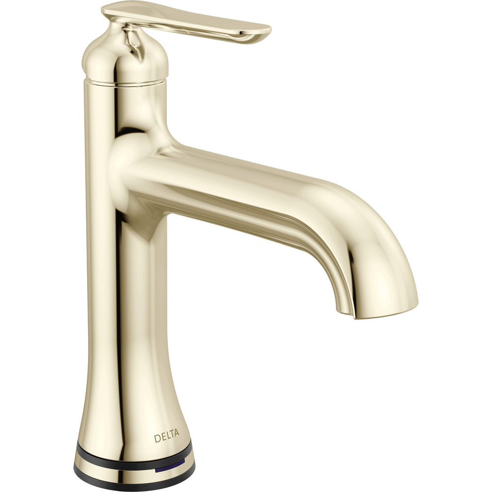 Delta 545T-PN-PR-DST - Single Handle Bathroom Faucet With Touch20 With Touchless Technology