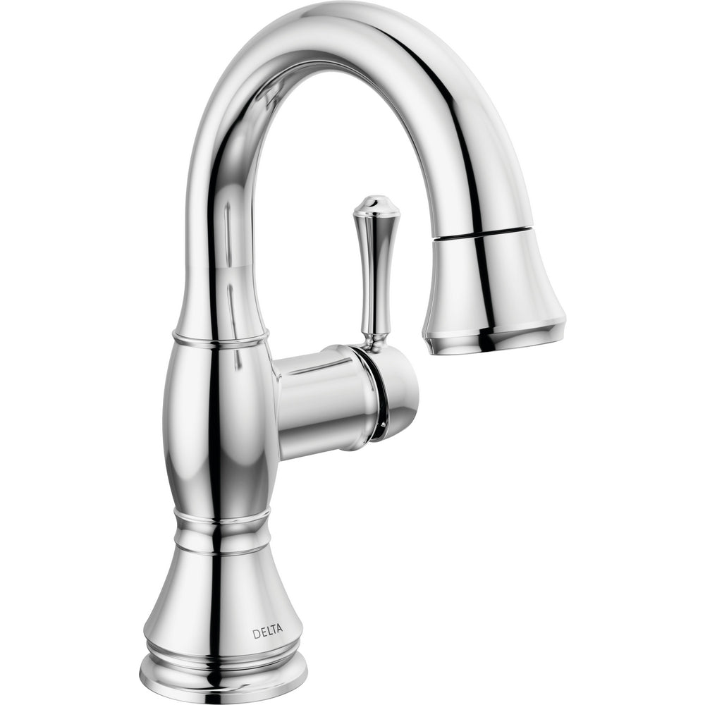 Delta 597-PD-DST - Single Handle Pull Down Bathroom Faucet