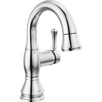 Delta 597-PD-DST - Single Handle Pull Down Bathroom Faucet