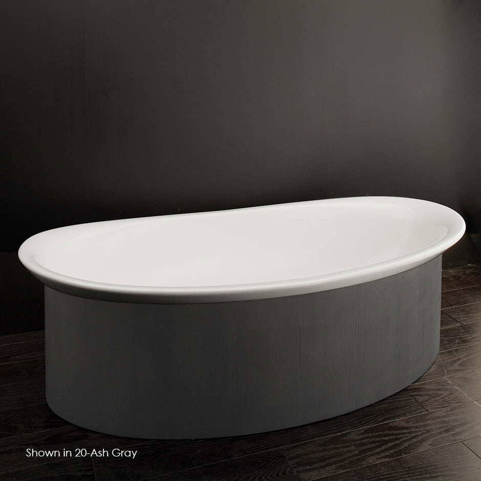 Lacava - Free-Standing Wooden Skirt For Bathtub 6059