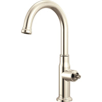 Brizo 61048LF-PNLHP - Bar Faucet With Arc Spout - Less Handle