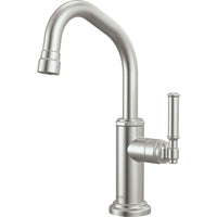 Brizo 61346LF-C-SS - Beverage Faucet With Angled Spout With Lever Handle