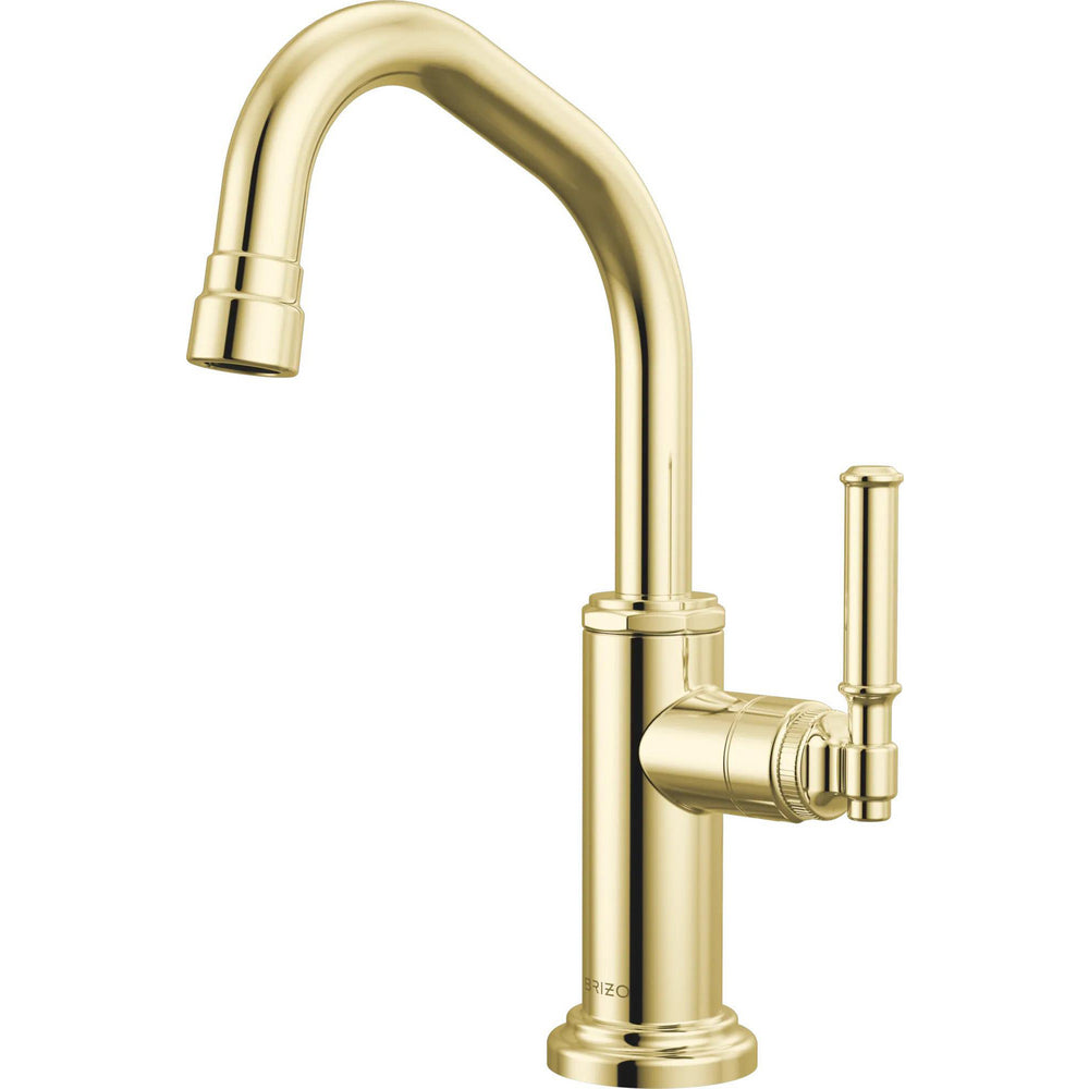 Brizo 61346LF-C-ULB - Beverage Faucet With Angled Spout With Lever Handle