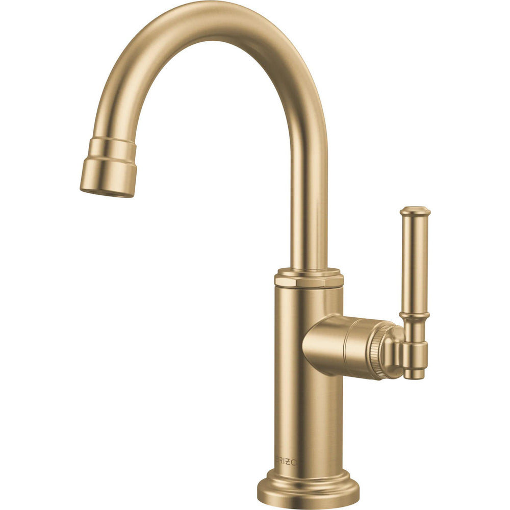Brizo 61347LF-C-GL - Beverage Faucet With Arc Spout And Lever Handle