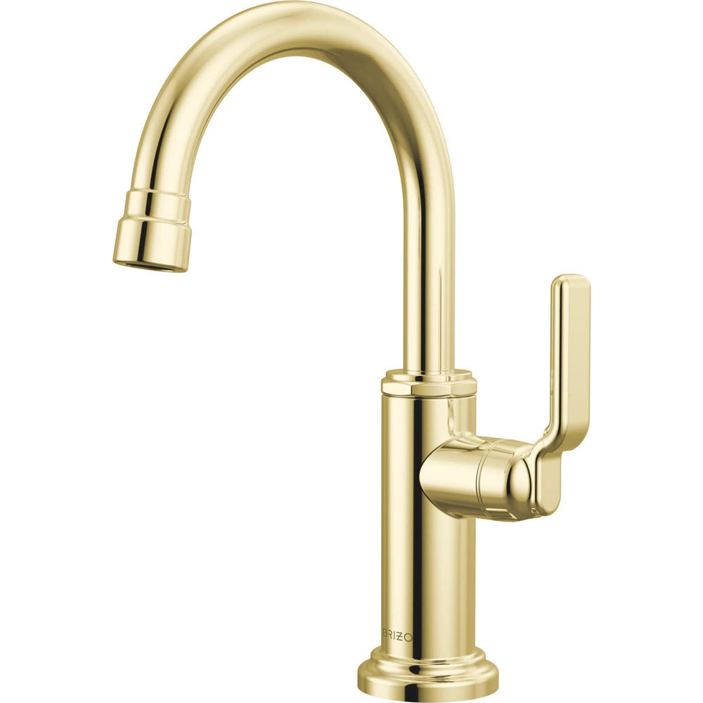 Brizo 61348LF-C-ULB - Beverage Faucet With Arc Spout And Industrial Lever Handle